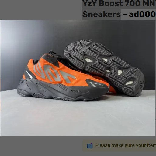 Yeezy Boost 700 MNVN Orange Shoes Sneakers