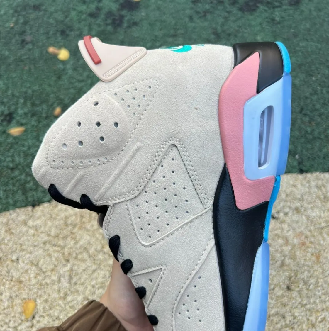 A Ma Maniere x Air Jordan 6 SP Sail Shoes Sneaker