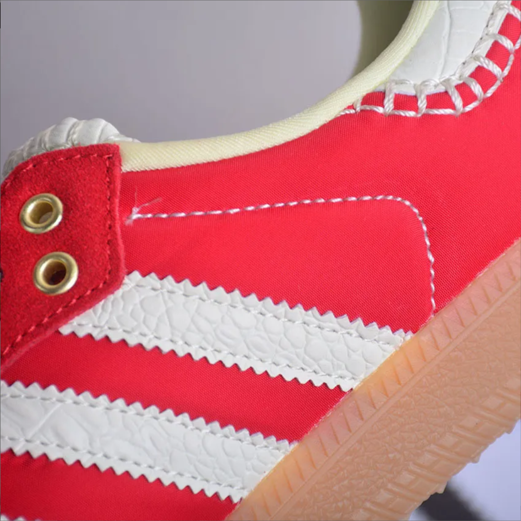Wales Bonner x AD Samba ScarletShoes Sneakers