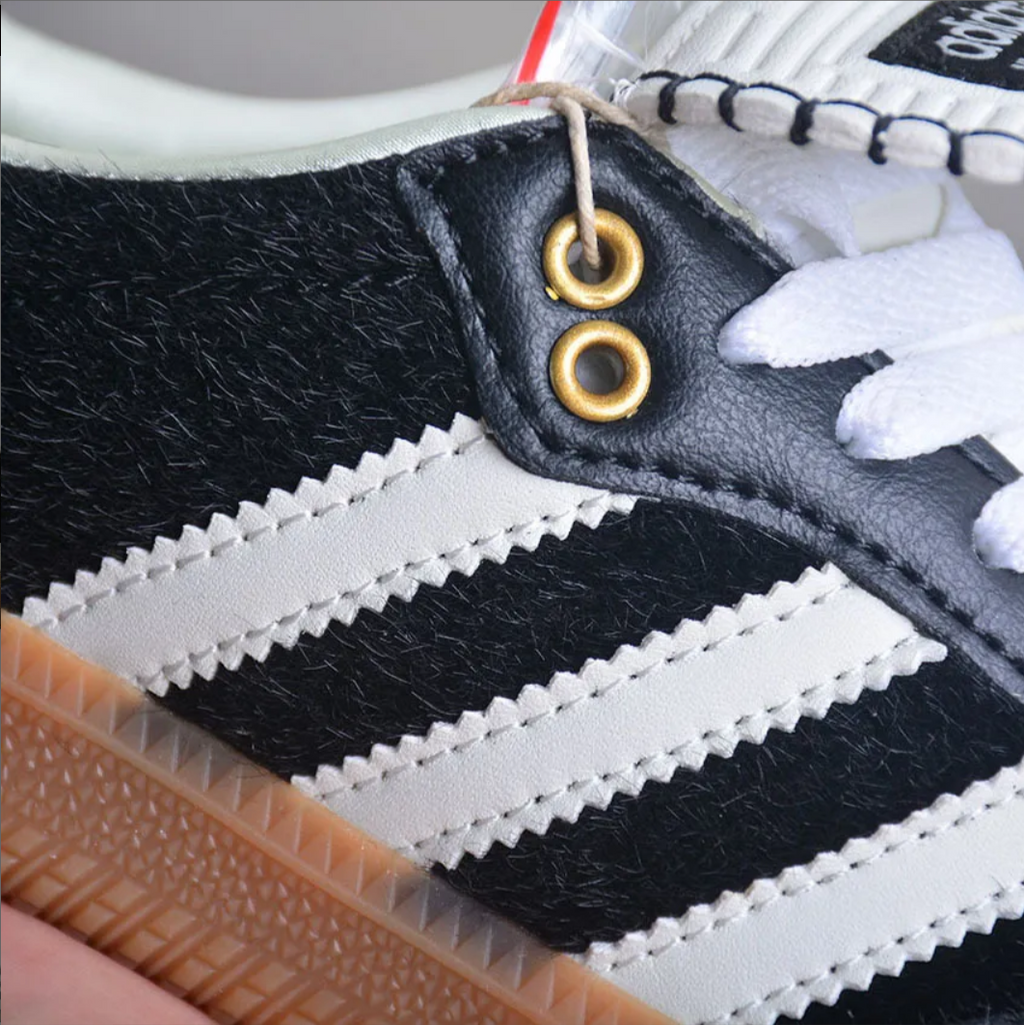 Wales Bonner x AD Samba Pony Black Shoes Sneakers