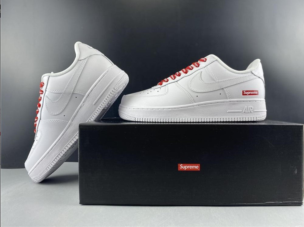 Air Force 1 Low Supreme White Shoes Sneakers