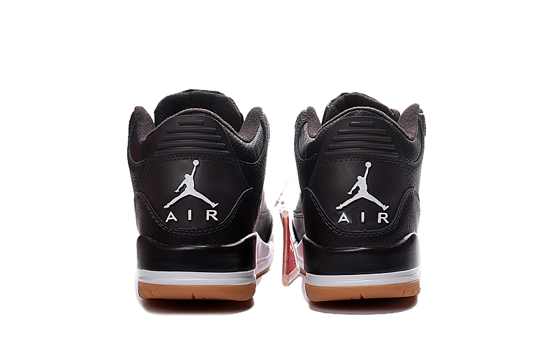 Air Jordan 3 Black Brown White