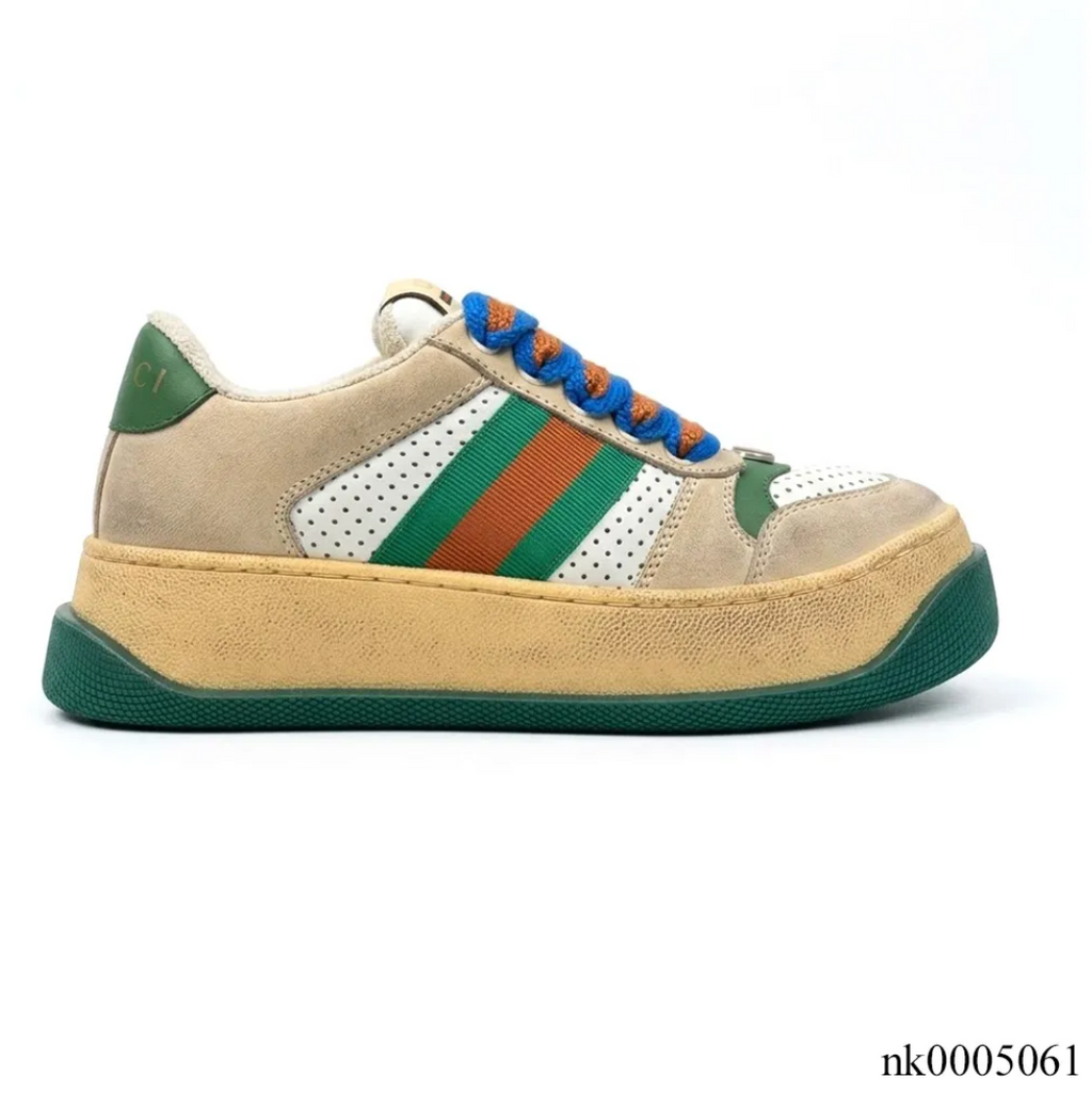 GG Screener Sneaker ‘Off White Green Red’ Shoes Sneakers
