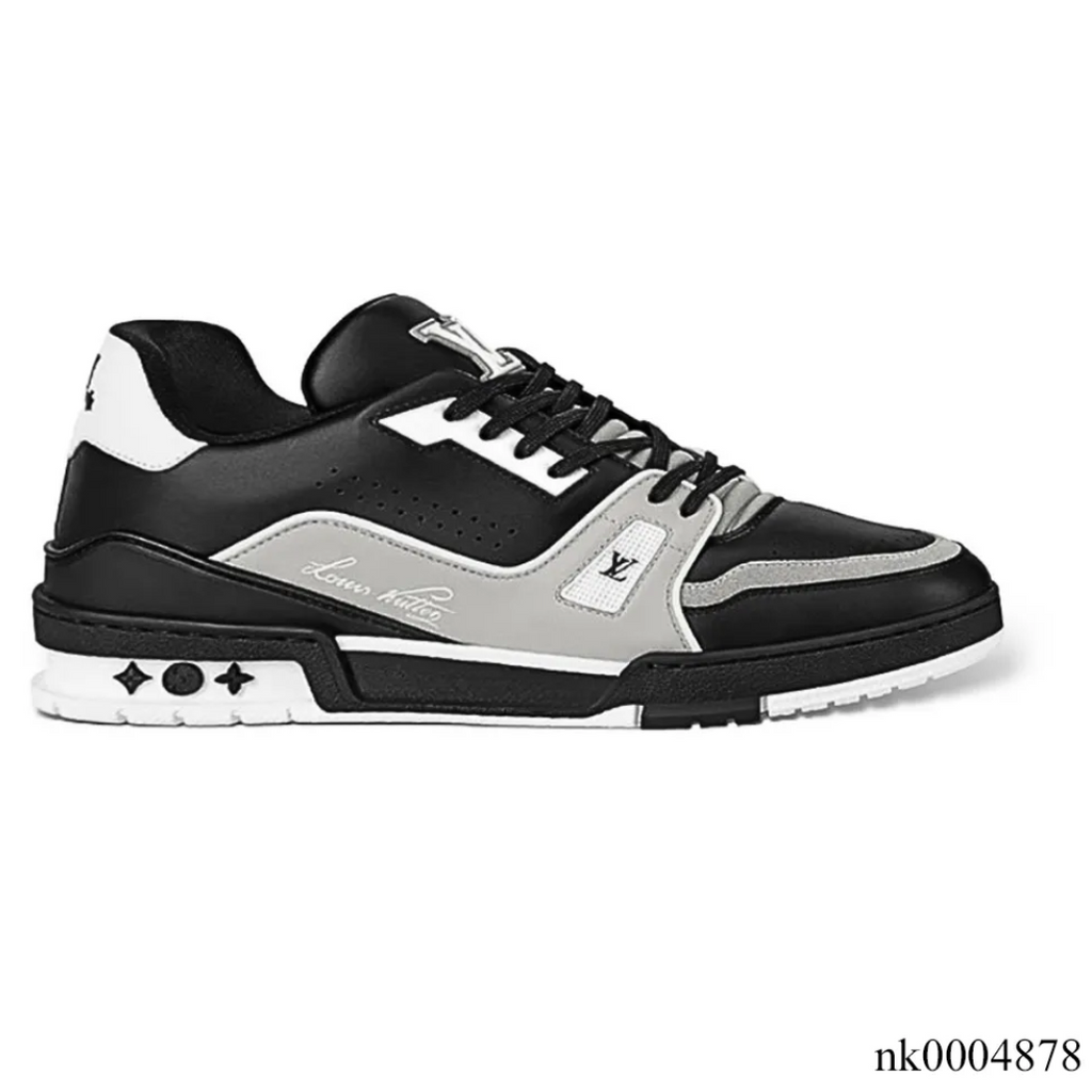 LV Trainer 54 Negro Gris Blanco Shoes Sneakers