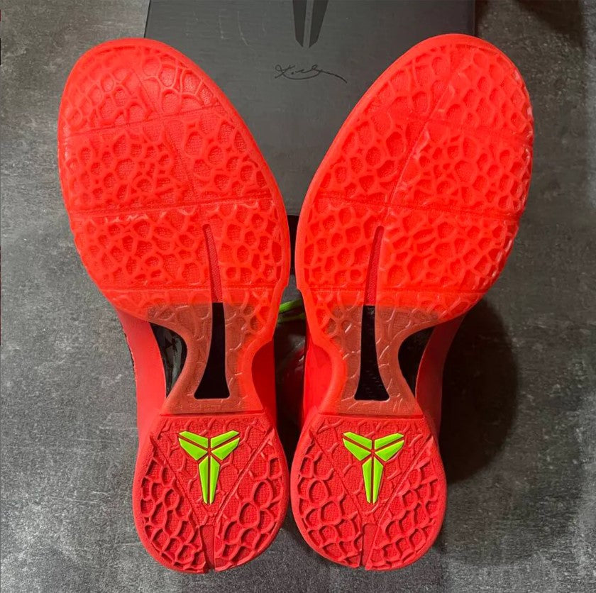 Kobe 6 Protro Reverse Grinch Shoes Sneakers