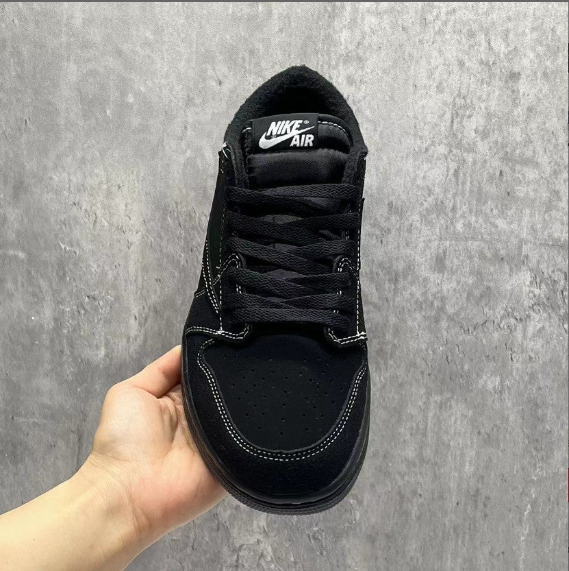 Travis Scott x Air Jordan 1 Low Black Phantom Shoes Sneakers