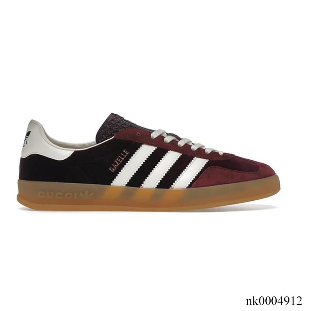 GG x AD Gazelle ‘Burgundy Velvet’ Shoes Sneakers