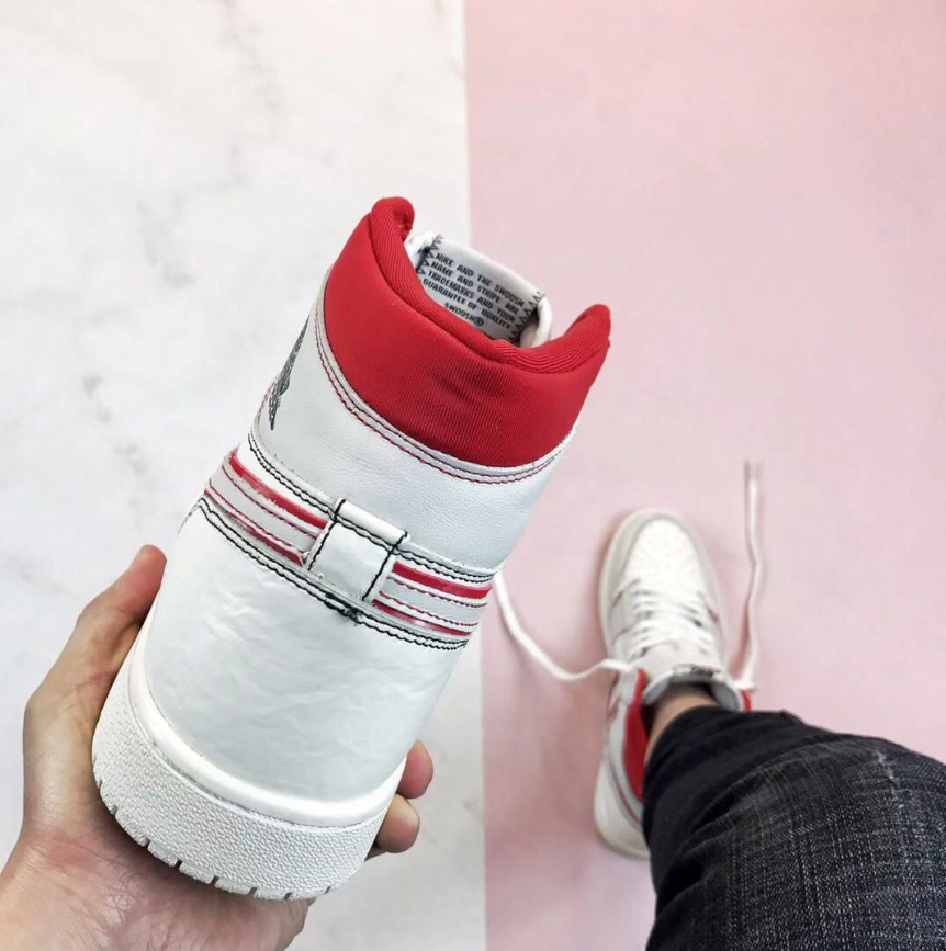 Air Jordan 1 Retro High Phantom Gym Red