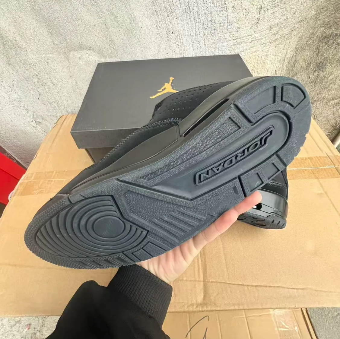 Air Jordan Courtside 23 Triple Black Shoes Sneakers