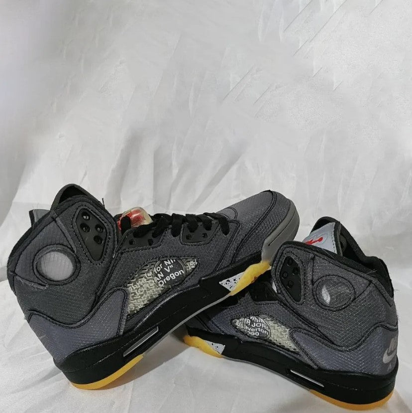 Air Jordan 5 Retro OW Black Shoes Sneakers