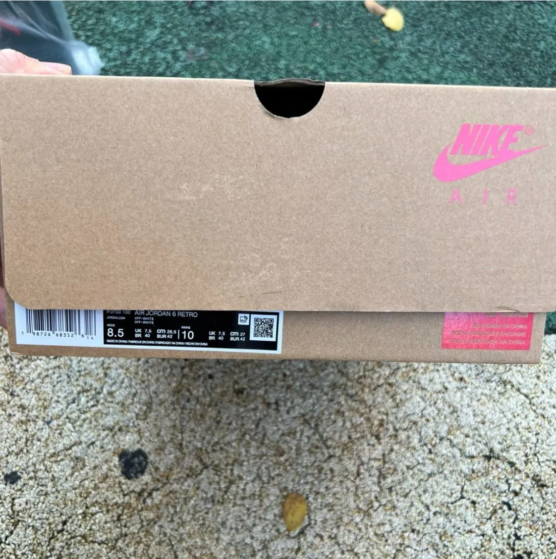 A Ma Maniere x Air Jordan 6 SP Sail Shoes Sneaker