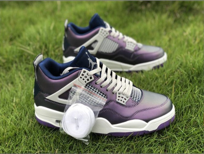 Air Jordan 4 Retro Monsoon Blue (GS) Shoes Sneakers