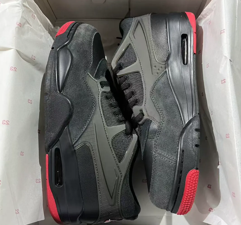 Air Jordan 4 RM Bred Shoes Sneakers