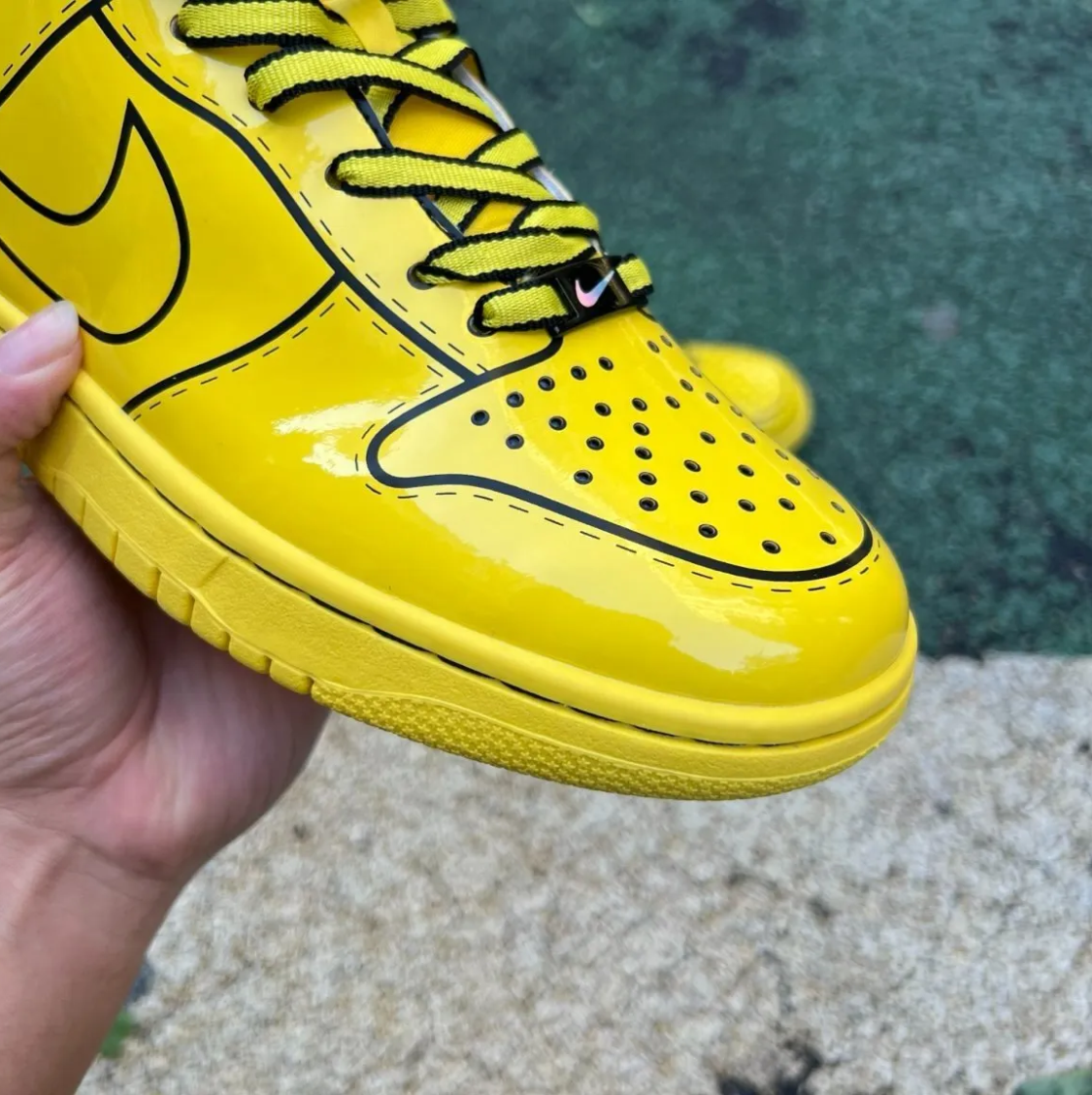 Dunk Low x LEGO Tour Yellow Shoes Sneakers