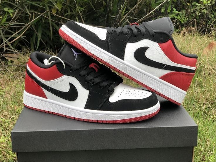 Air Jordan 1 Low Black Toe Shoes Sneakers