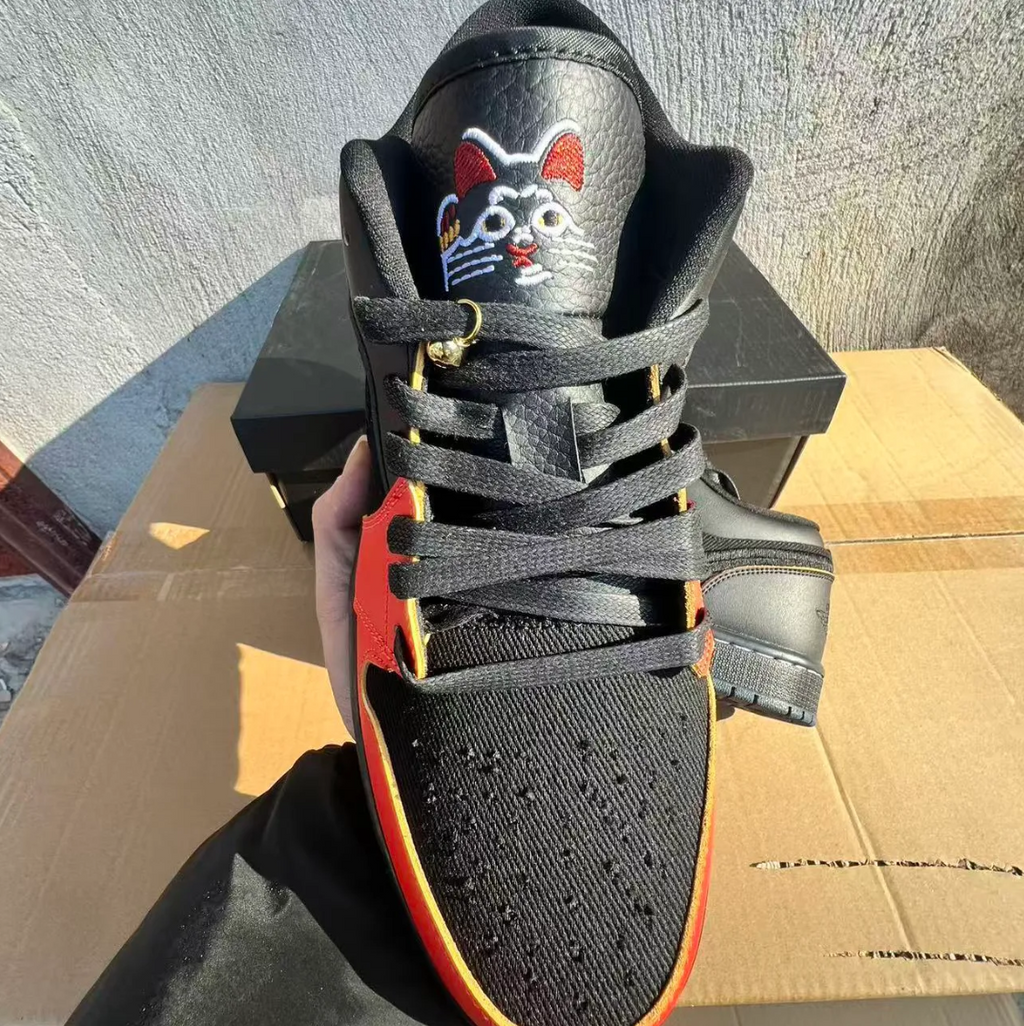 Air Jordan 1 Low Lucky Cat Shoes Sneakers