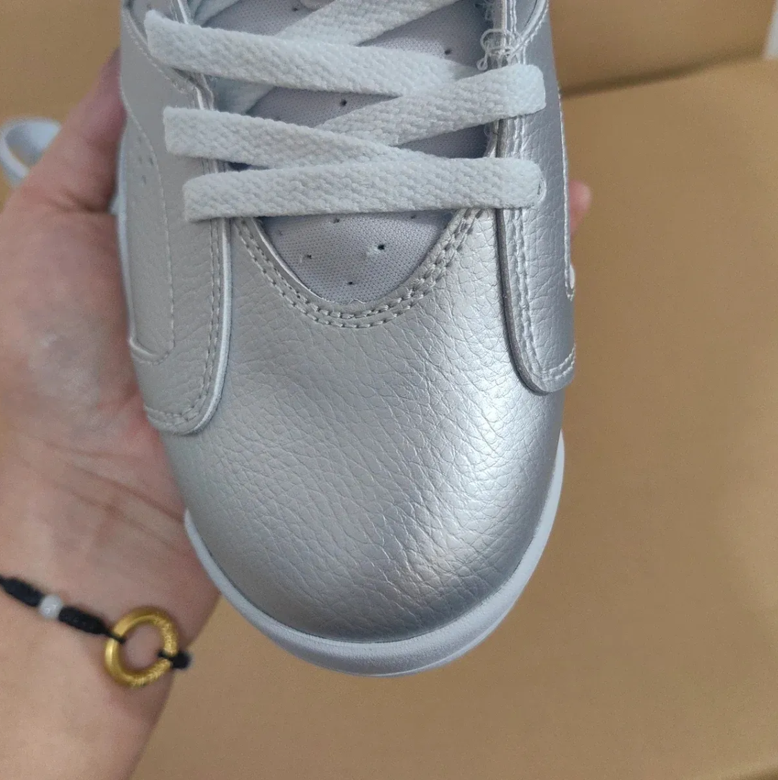 PSG x Air Jordan 6 Metallic Silver Shoes Sneaker