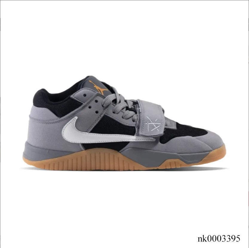 Travis Scott x Jumpman Jack Grey Black Gum Shoes Sneakers