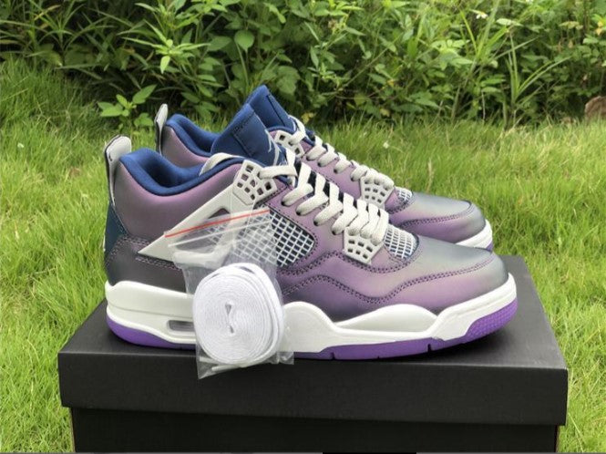 Air Jordan 4 Retro Monsoon Blue (GS) Shoes Sneakers