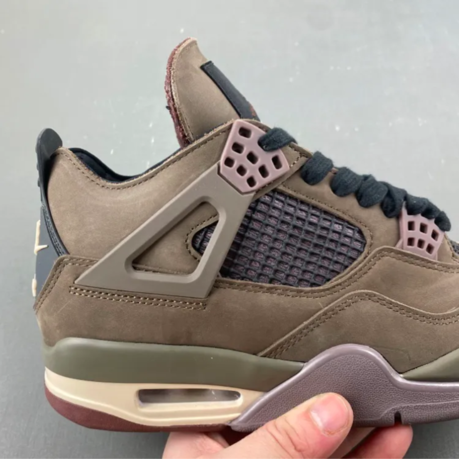 A Ma Maniére x Air Jordan 4 Retro ‘Dark Mocha’ Shoes Sneakers