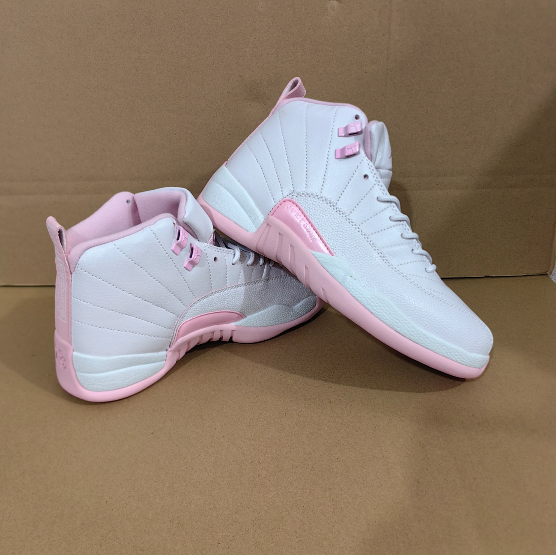 Air Jordan 12 White Pearl Pink Shoes Sneakers