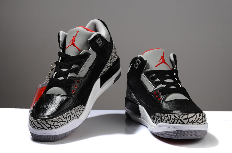Air Jordan 3 Retro Black Cement Grey