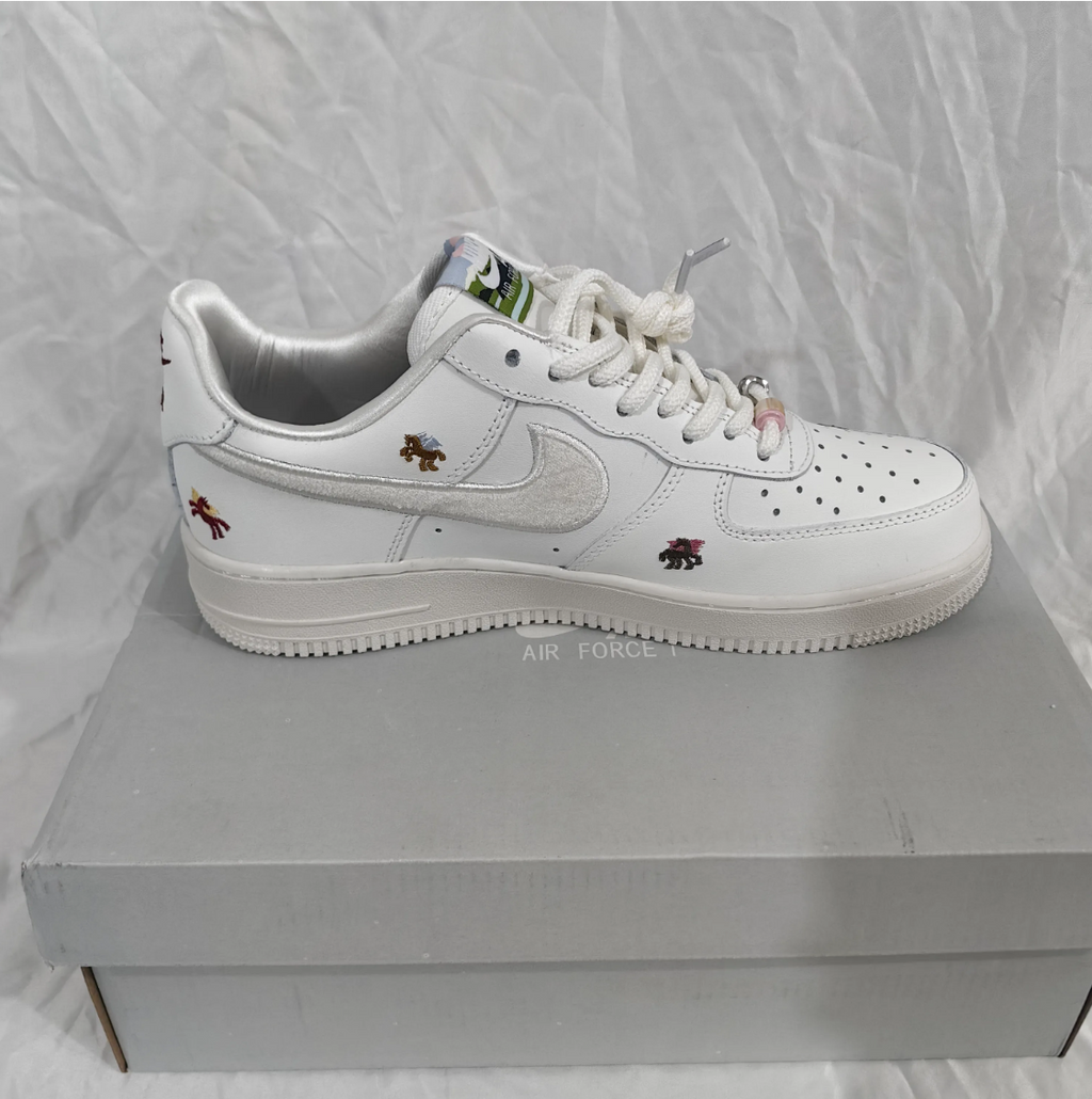 Air Force 1 Chenille Swoosh Year Of The Horse Shoes Sneaker
