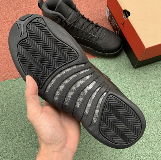 Air Jordan 12 Black Warrior Fleece
