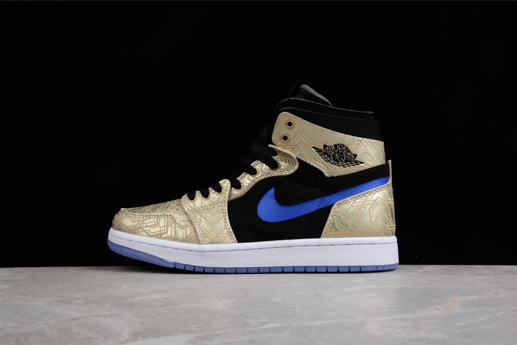 Air Jordan 1 High Zoom Air Comfort 'Gold Laser'