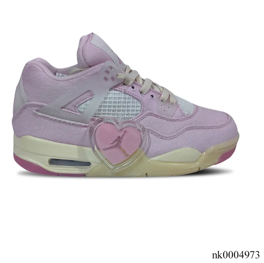 Air Jordan 4 Denim Iced Carmine Shoes Sneakers