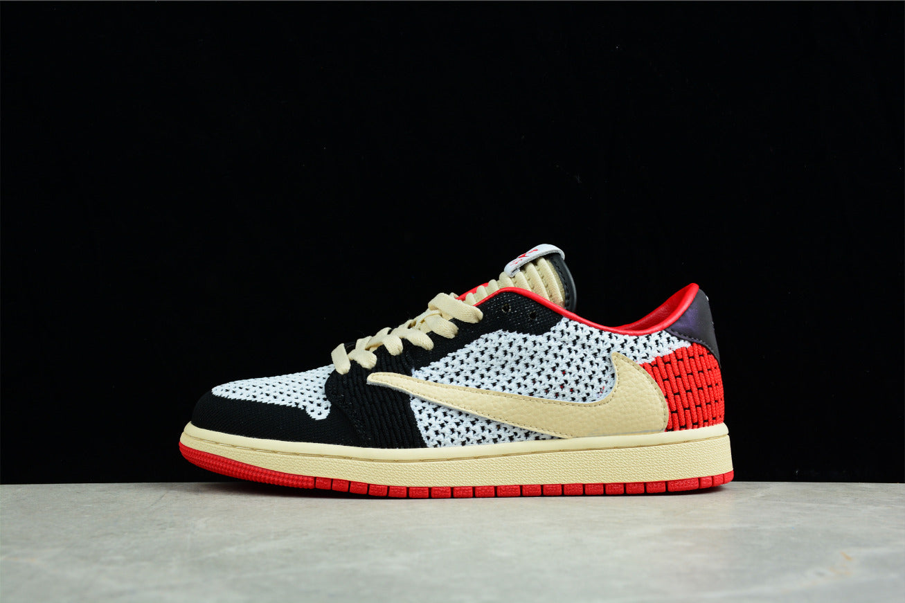 Air Jordan 1 Retro Low Flyknit Red