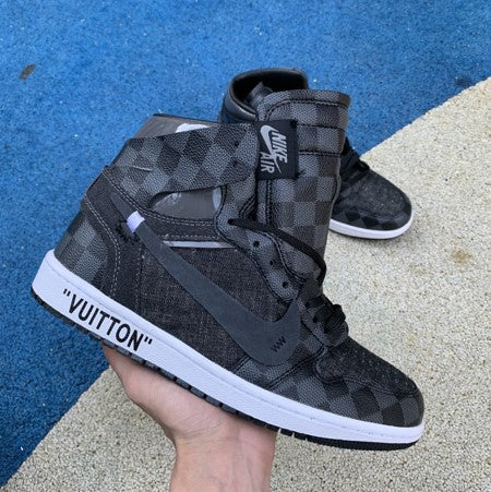 Air Jordan 1 Black Shoes
