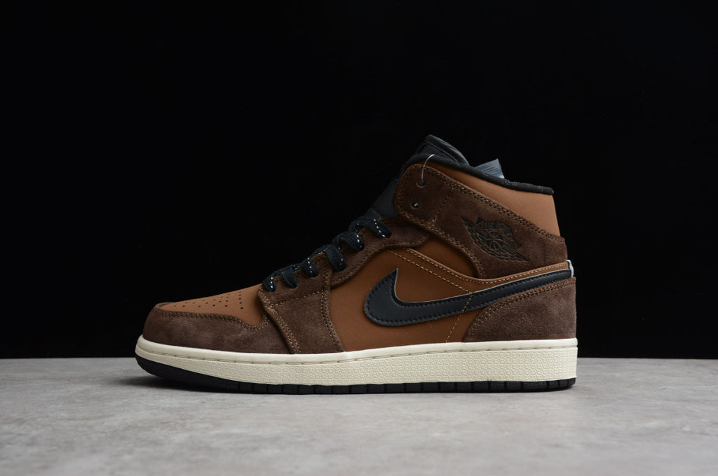 Air Jordan 1 Mid Dark Chocolate