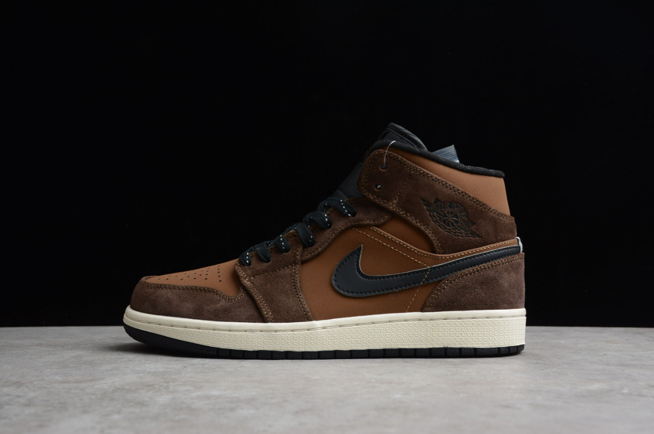 Air Jordan 1 Mid Dark Chocolate