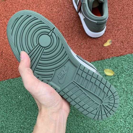 Air Jordan 1 Low Gray Green