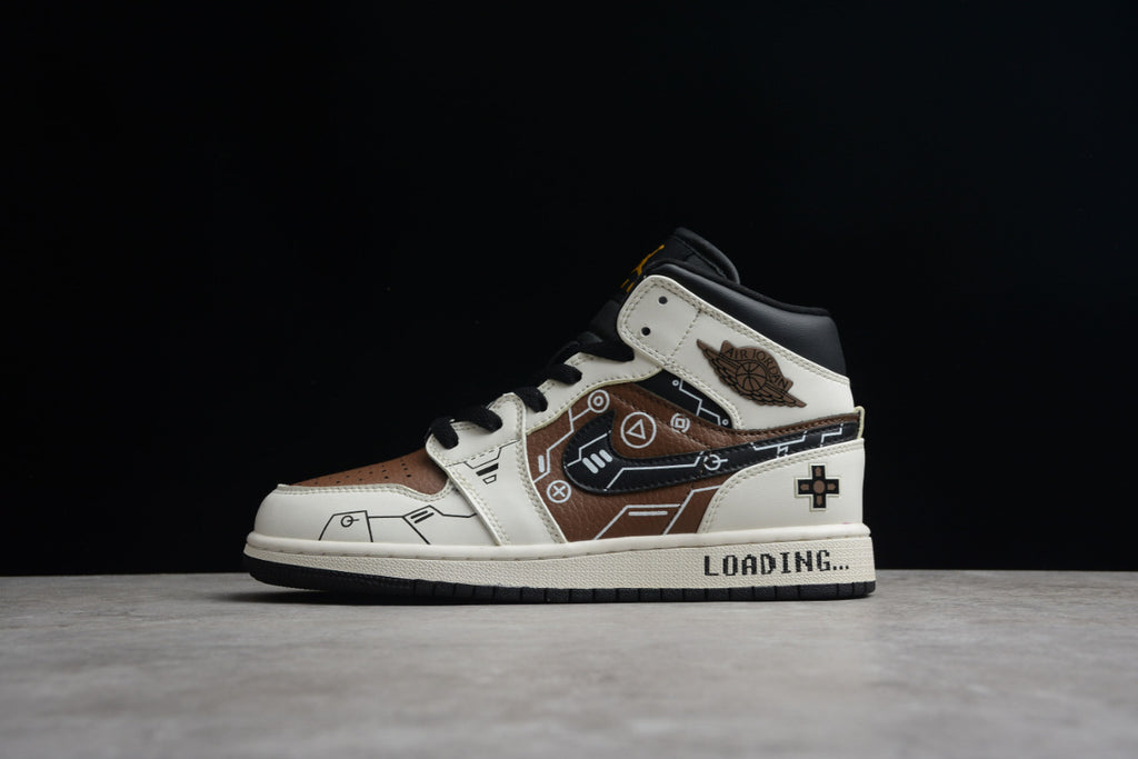 Air Jordan 1 Mid Vibe Beige Mocha