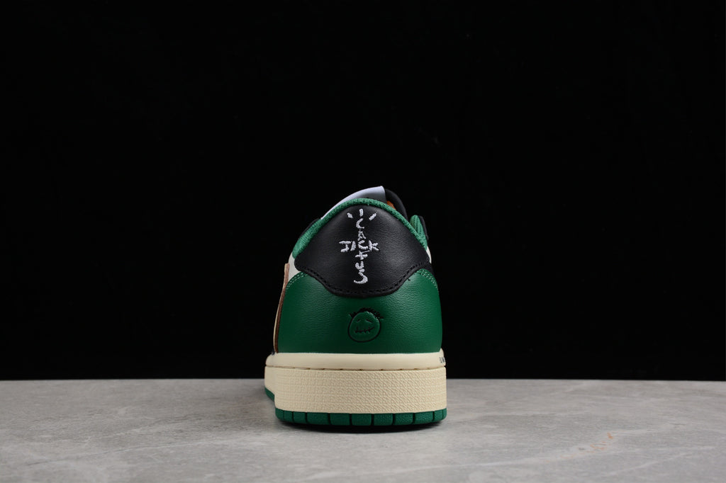 Air Jordan 1 Low State Black And Green