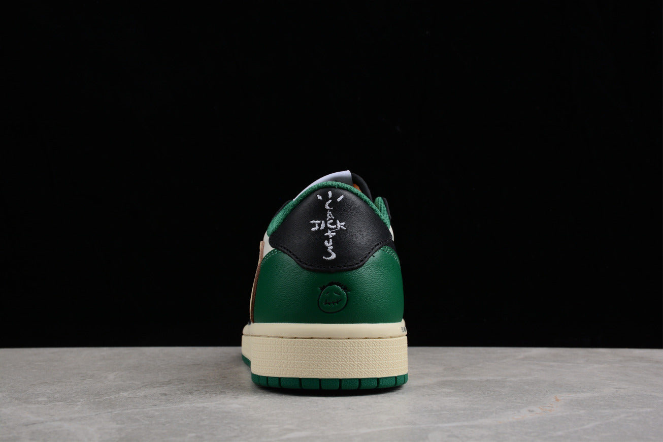 Air Jordan 1 Low State Black And Green