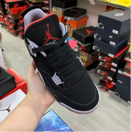 Air Jordan 4 Bred Black Red 2019