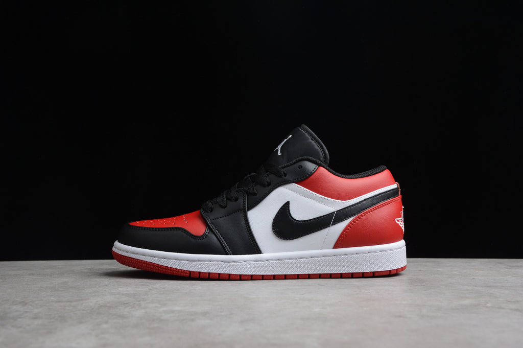 Air Jordan 1 Low Red Black Toe
