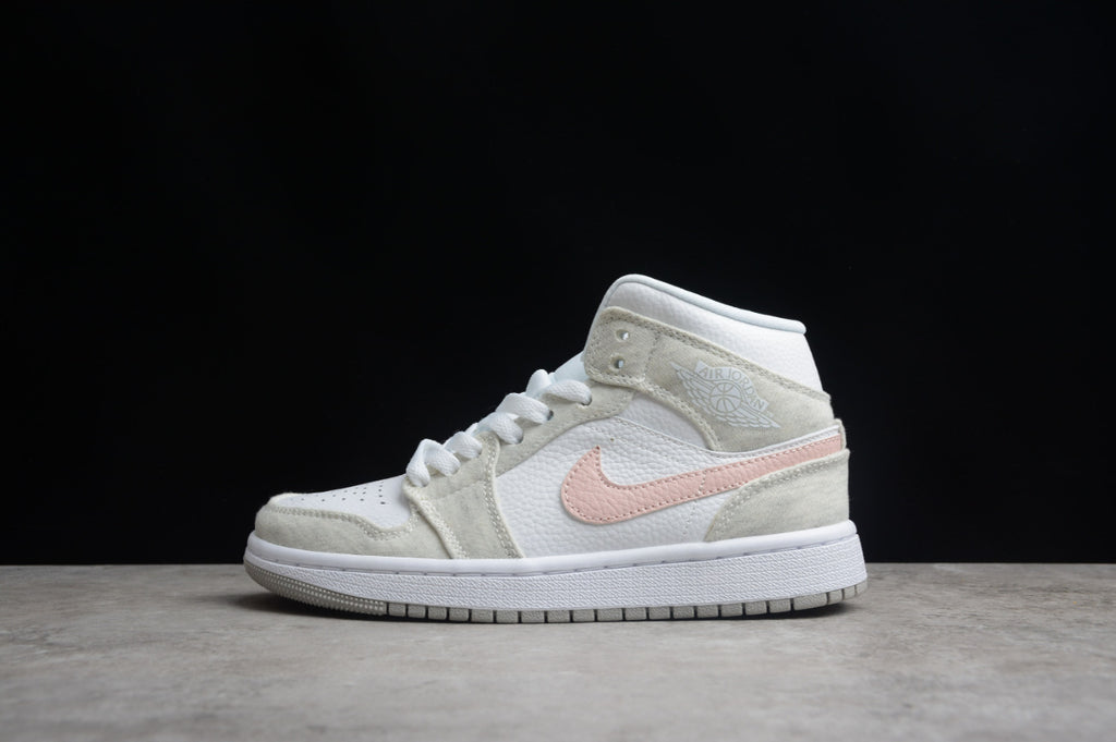 Air Jordan 1 Mid GS Light Iron Ore