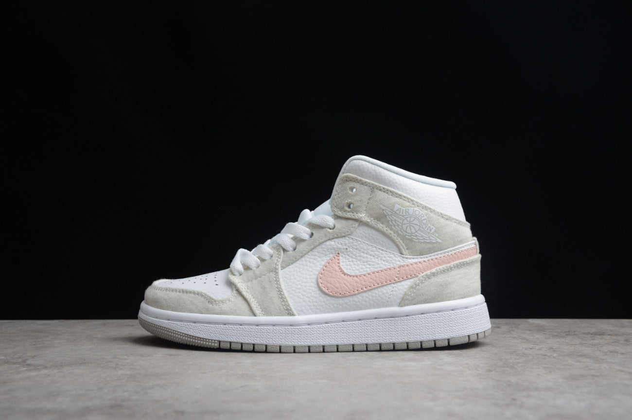 Air Jordan 1 Mid GS Light Iron Ore