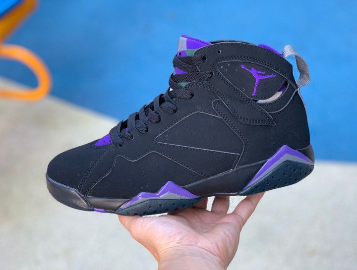Air Jordan 7 Black Purple Ray Allen