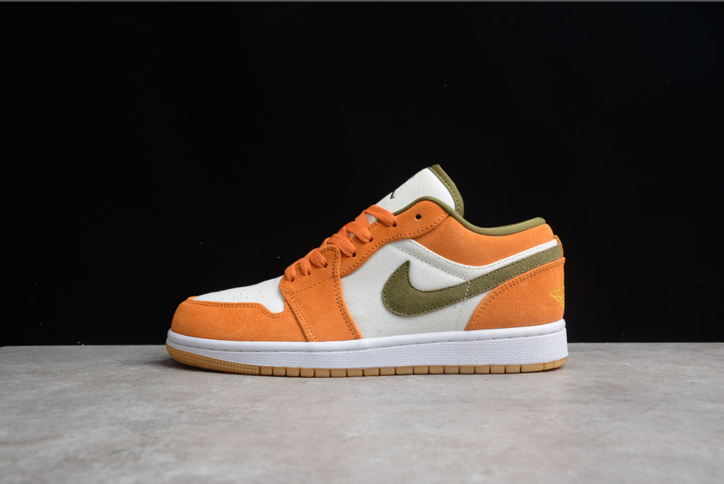 Air Jordan 1 Low 'Orange Olive'