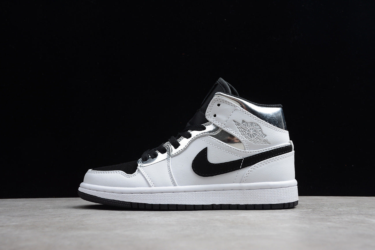 Air Jordan 1 Mid Leonard White And Black