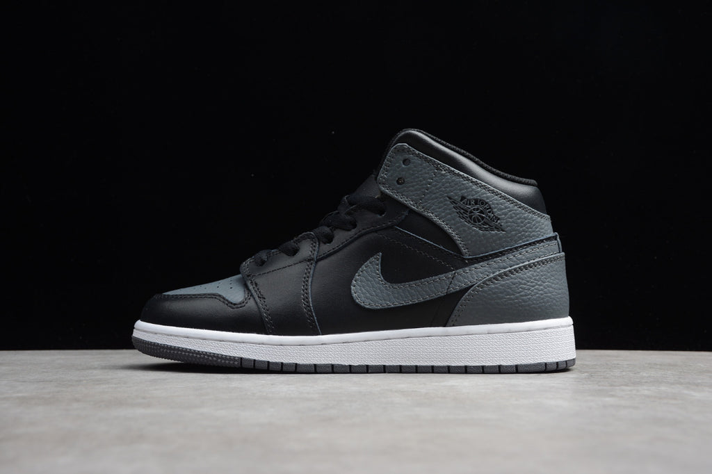 Air Jordan 1 Mid GS 'Black Dark Grey'