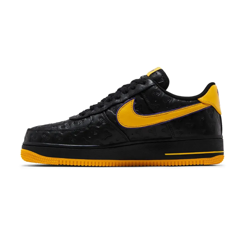 Kobe Bryant x AF 1 Low Lakers Away Shoes Sneakers