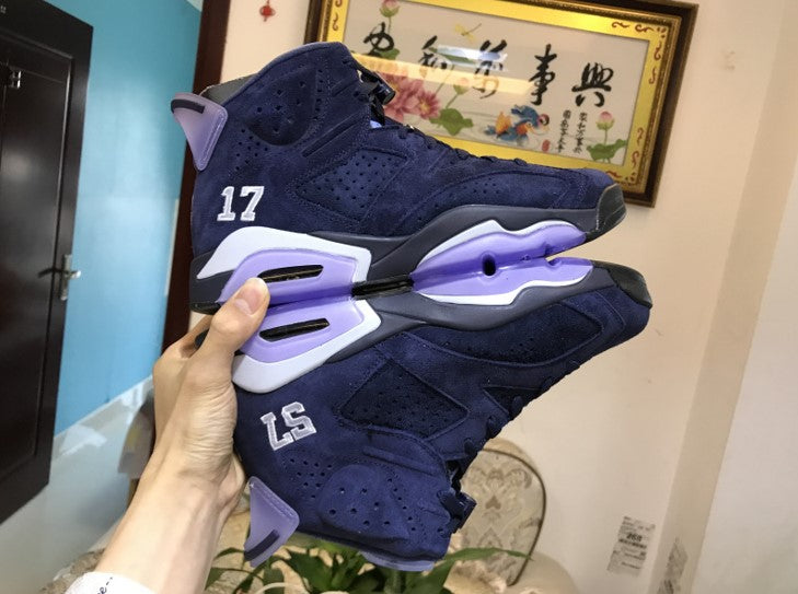 Air Jordan 6 Blue Suede