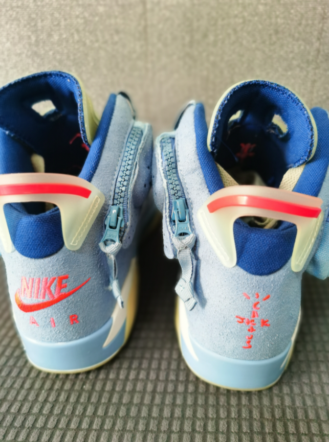 Travis Scott X Air Jordan 6 Light Blue