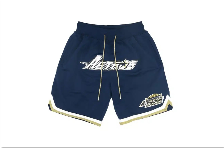Houston Astros Home Run Derby Navy Shorts